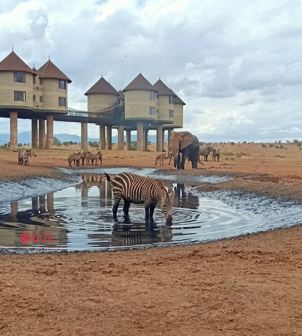 Tsavo National Park landscape scenery